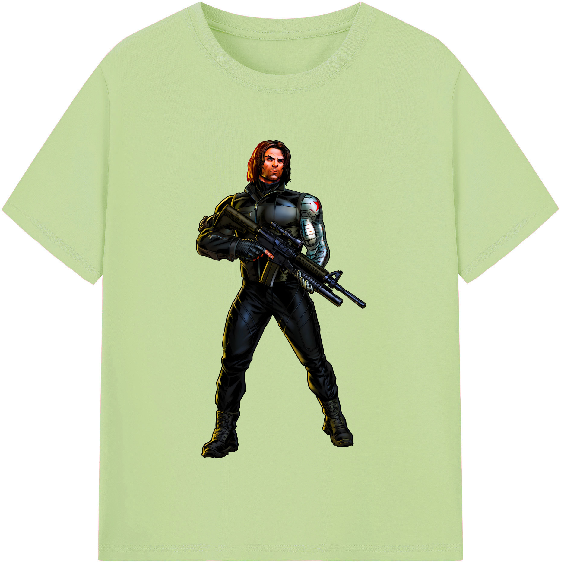 （画像用） アベンジャーズ The Avengers 綿100％半袖Tシャツ（フロントプリント）